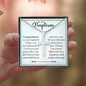 On The Baptism | Cross Necklace