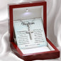 On The Baptism | Cross Necklace