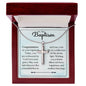 On The Baptism | Cross Necklace