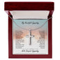 My Heartfelt Sympathy | Stainless Steel Cross Necklace