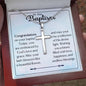 On The Baptism | Cross Necklace