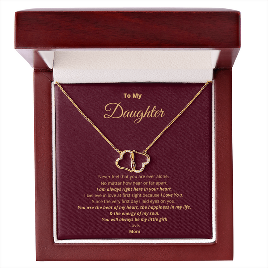 To My Daughter - Everlasting Love Necklace