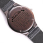 To My Uncle | I Will Always Love You | Engraved Wooden Watch