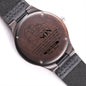 To My Son | Love You From The Bottom Of My Heart | From Dad | Engraved Wooden Watch