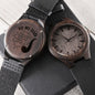 To My Dad | Thank You | Engraved Wooden Watch