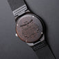 To My Father-In-Law | Thank You | From Daughter-In-Law | Engraved Wooden Watch