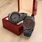 I Want To Be My Dad When I Grow Up | Engraved Wooden Watch