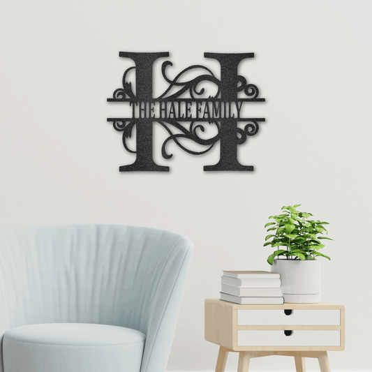 Personalized Family Name Wall Art