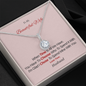 To My Beautiful Wife Eternal Hope Necklace
