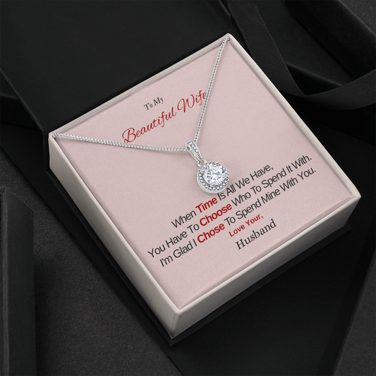 To My Beautiful Wife Eternal Hope Necklace