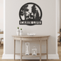 Personalized Deer In The Woods Wall Art