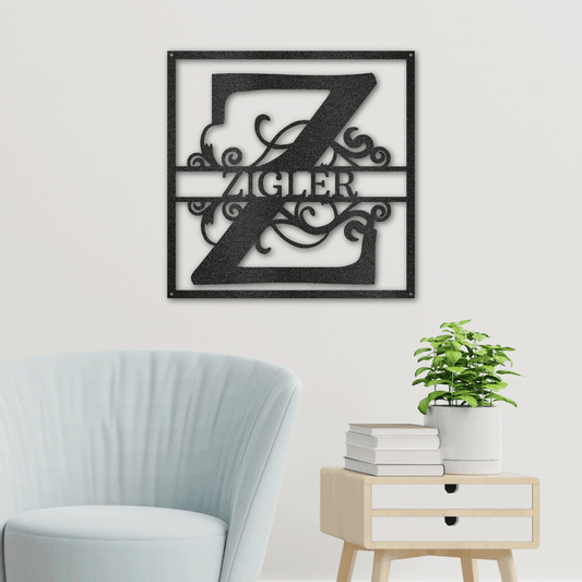 Personalized Monogram Wall Art