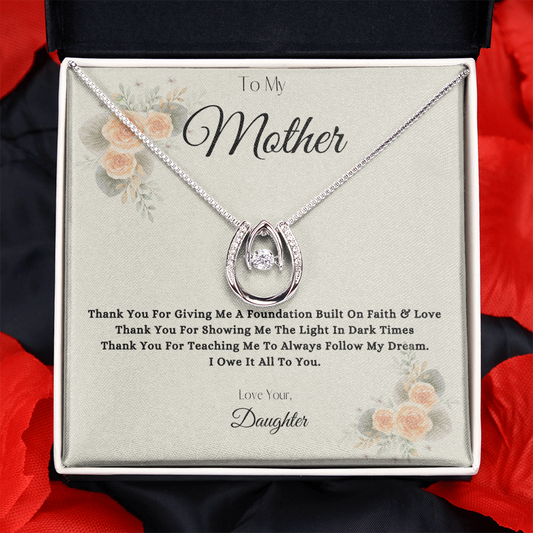 To My Mother Pendant Necklace