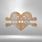 Personalized Heart Wall Art