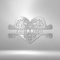 Personalized Heart Wall Art
