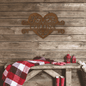 Personalized Heart Wall Art