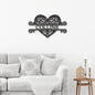 Personalized Heart Wall Art