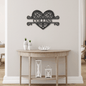 Personalized Heart Wall Art