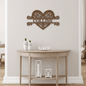 Personalized Heart Wall Art