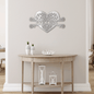 Personalized Heart Wall Art