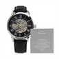 To My Husband Men's Openwork Watch