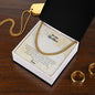 To My Brother | Love Your Sister | Cuban Link Chain