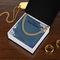 To My Older Brother | Love Your Little Brother | Cuban Link Chain