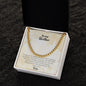 To My Brother | Love Your Sister | Cuban Link Chain