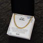 To My Brother | Love Your Brother | Cuban Link Chain