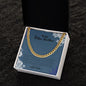To My Older Brother | Love Your Little Brother | Cuban Link Chain