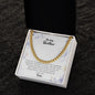 To My Brother | Love Your Sister | Cuban Link Chain
