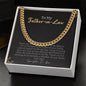 To My Father-In-Law | Love Your Daughter-In-Law | Cuban Link Chain