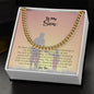 To My Son | I Love You | Cuban Link Chain
