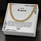 To My Husband | Love Your Wife | Cuban Link Chain