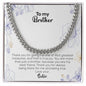 To My Brother | Love Your Sister | Cuban Link Chain