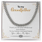 To My Grandfather | You Are My Hero | Cuban Link Chain