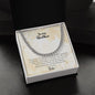 To My Brother | Love Your Sister | Cuban Link Chain