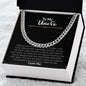 To My Uncle | I Love You | Cuban Link Chain