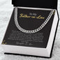 To My Father-In-Law | Love Your Daughter-In-Law | Cuban Link Chain
