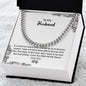 To My Husband | Love Your Wife | Cuban Link Chain