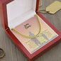 To My Son | I Love You | Cuban Link Chain