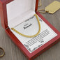To My Husband | Love Your Wife | Cuban Link Chain