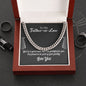 To My Father-In-Law | I'm Proud To Be Part Of Your Family | Cuban Link Chain