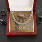 To My Dad | I Love You | Cuban Link Chain