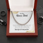 To My Bonus Dad | Thank You For Being My Hero | Cuban Link Chain