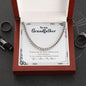 To My Grandfather | You Are My Hero | Cuban Link Chain