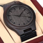 To My Wonderful Husband Wooden Watch