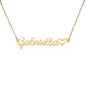 Personalized Heart Name Necklace
