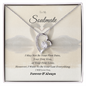 To My Soulmate - Swans - Forever Love Necklace