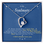 To My Soulmate Forever Love Necklace
